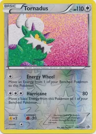 Legendary Treasures - Tornadus Reverse