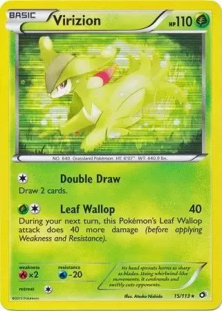 Legendary Treasures - Virizion Holo