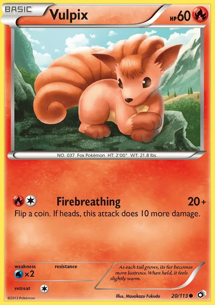 Legendary Treasures - Vulpix
