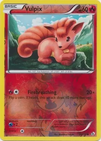 Legendary Treasures - Vulpix Reverse