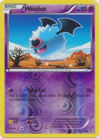 Legendary Treasures - Woobat Reverse