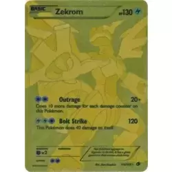 Checklist Zekrom - Reverse Pokémon Card