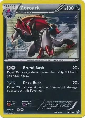 Legendary Treasures - Zoroark Holo