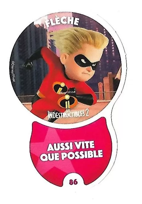 Cartes Auchan : Les Défis (Disney) - FLECHE