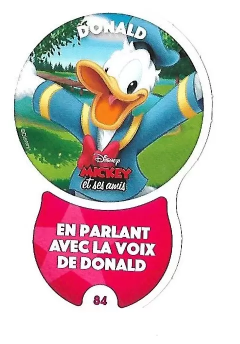Cartes Auchan : Les Défis (Disney) - DONALD