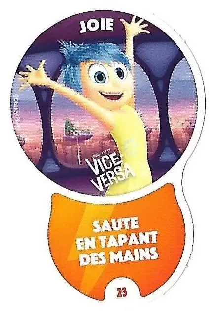 Cartes Auchan : Les Défis (Disney) - JOIE