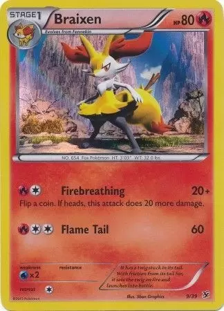 Kalos Starter Set - Braixen Holo