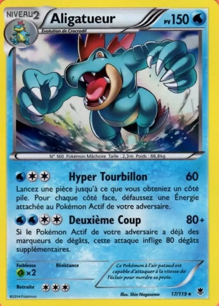 Pokémon XY Vigueur Spectrale - Aligatueur
