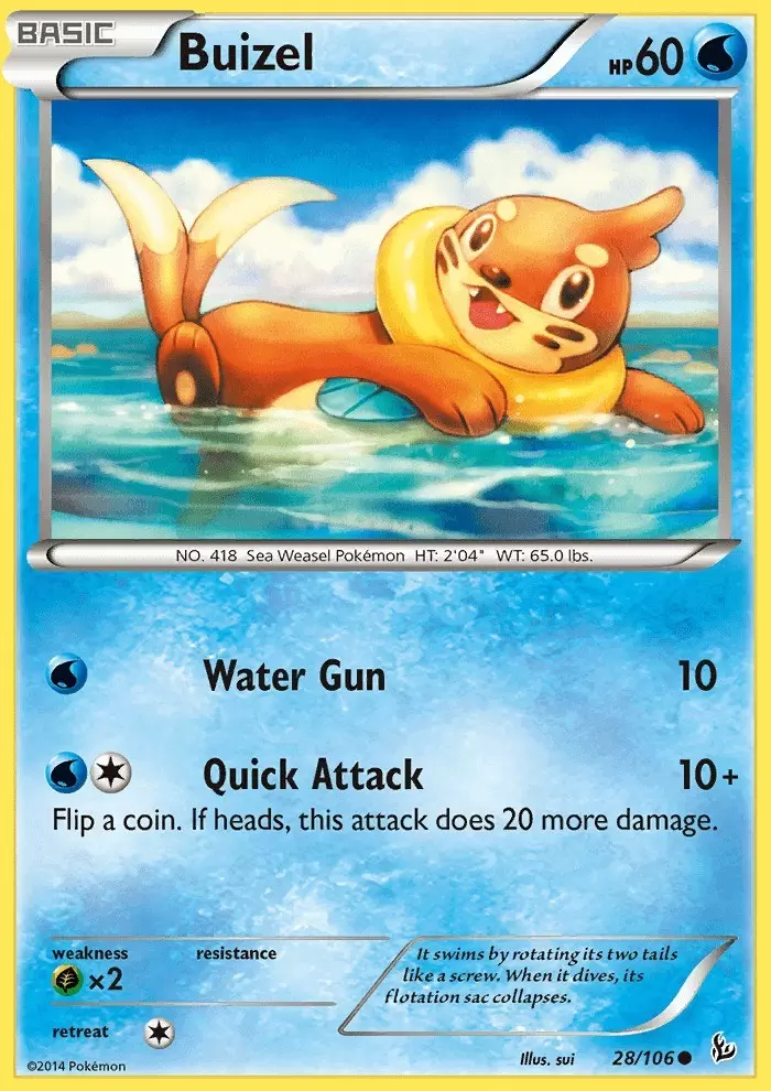 XY Flashfire - Buizel