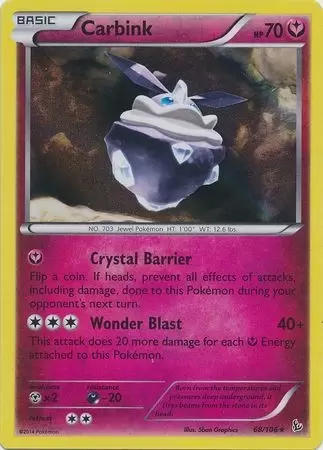 XY Flashfire - Carbink Holo