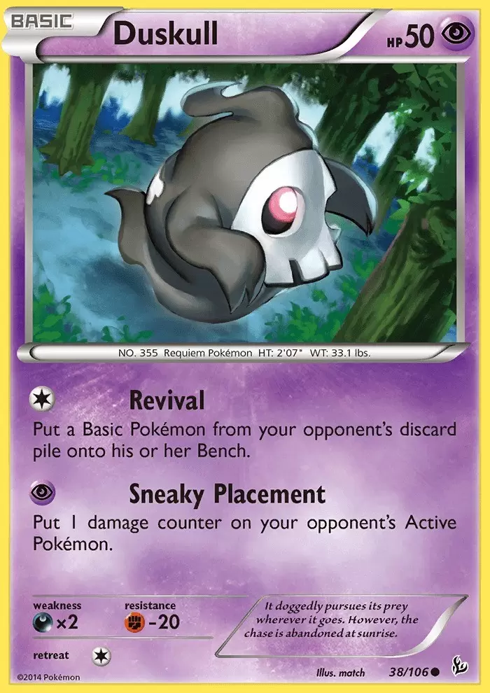 XY Flashfire - Duskull
