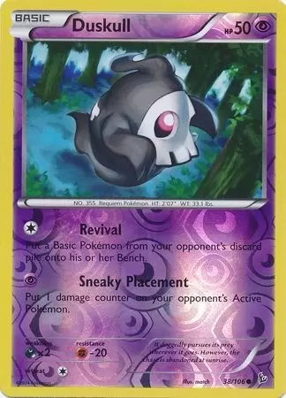 XY Flashfire - Duskull Reverse