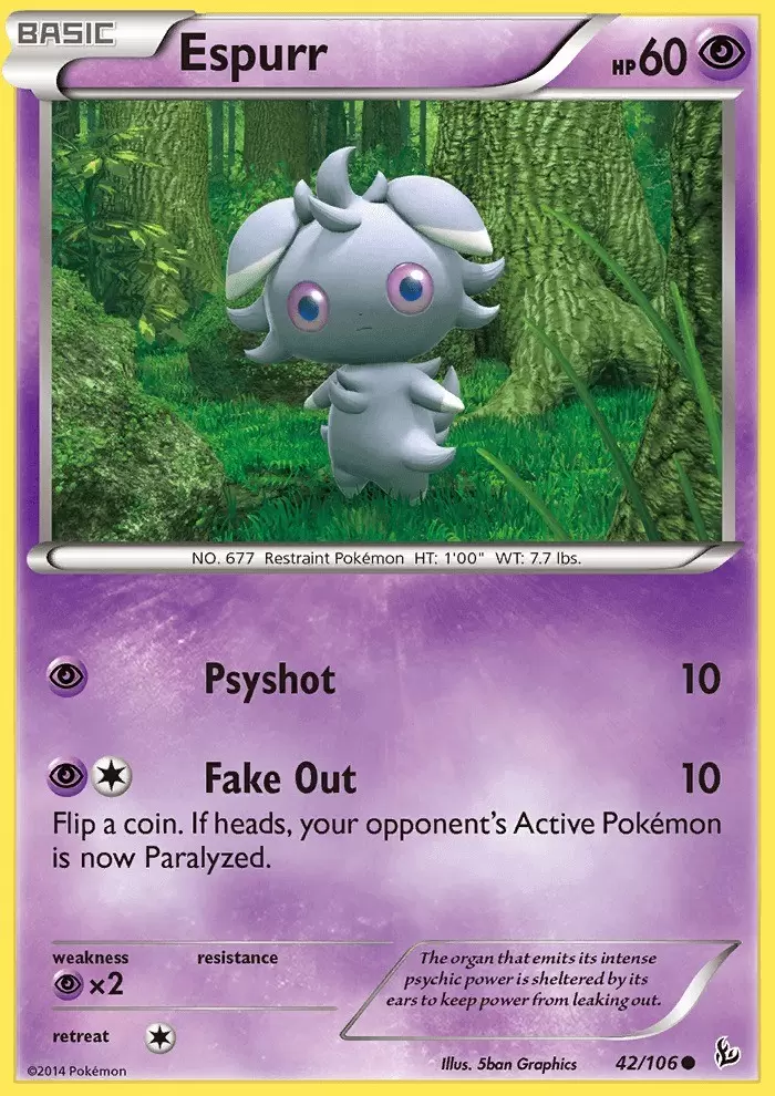 XY Flashfire - Espurr