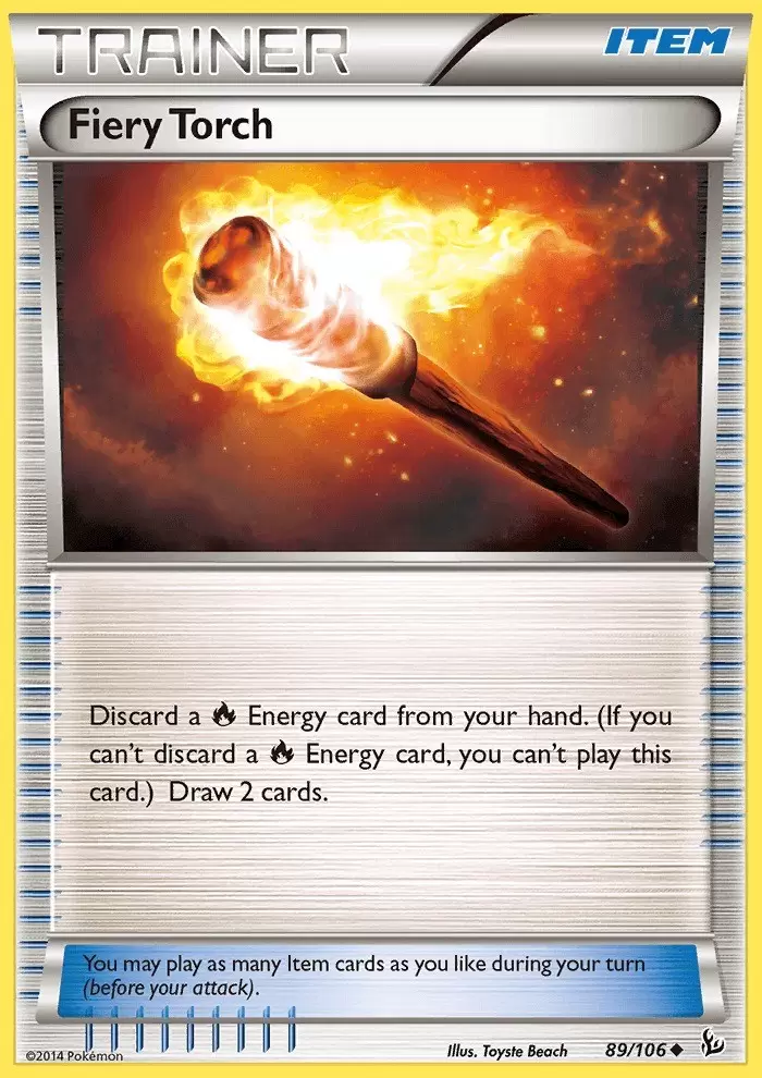 XY Flashfire - Fiery Torch