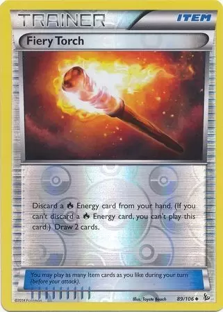 XY Flashfire - Fiery Torch Reverse