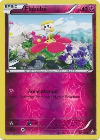 XY Flashfire - Flabébé Reverse