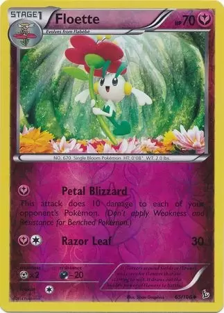 XY Flashfire - Floette Reverse