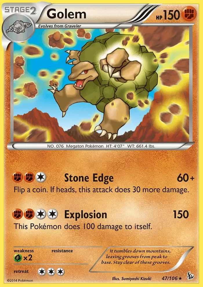 XY Flashfire - Golem
