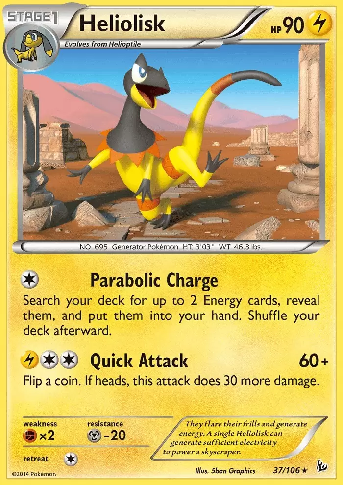 XY Flashfire - Heliolisk