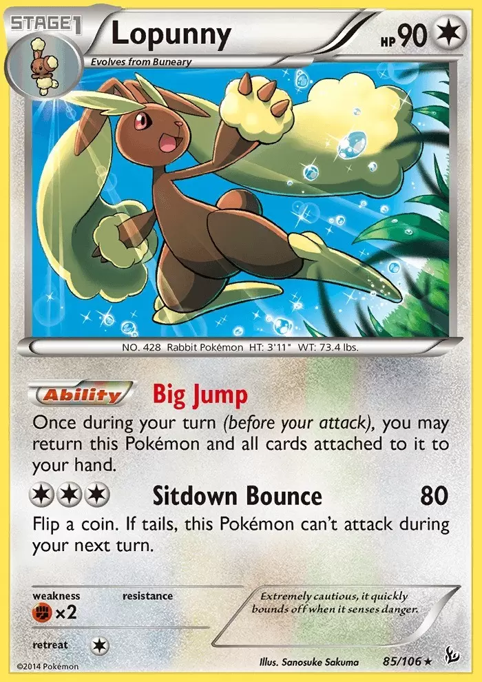 XY Flashfire - Lopunny