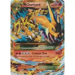 Figurine Pokémon Méga Dracaufeu X - Carte Pokemon Rare