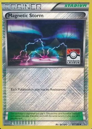 XY Flashfire - Magnetic Storm Reverse Pokemon League