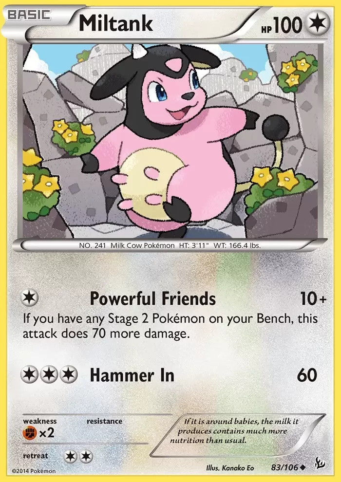 XY Flashfire - Miltank