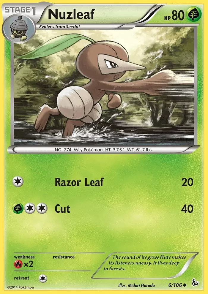 XY Flashfire - Nuzleaf
