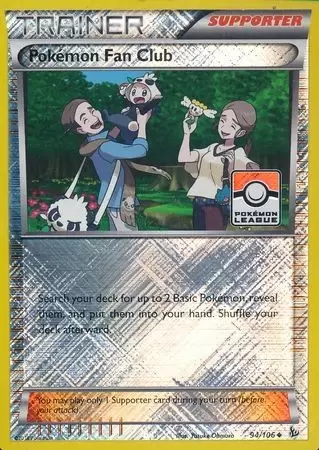 XY Flashfire - Pokémon Fan Club Reverse Pokemon League