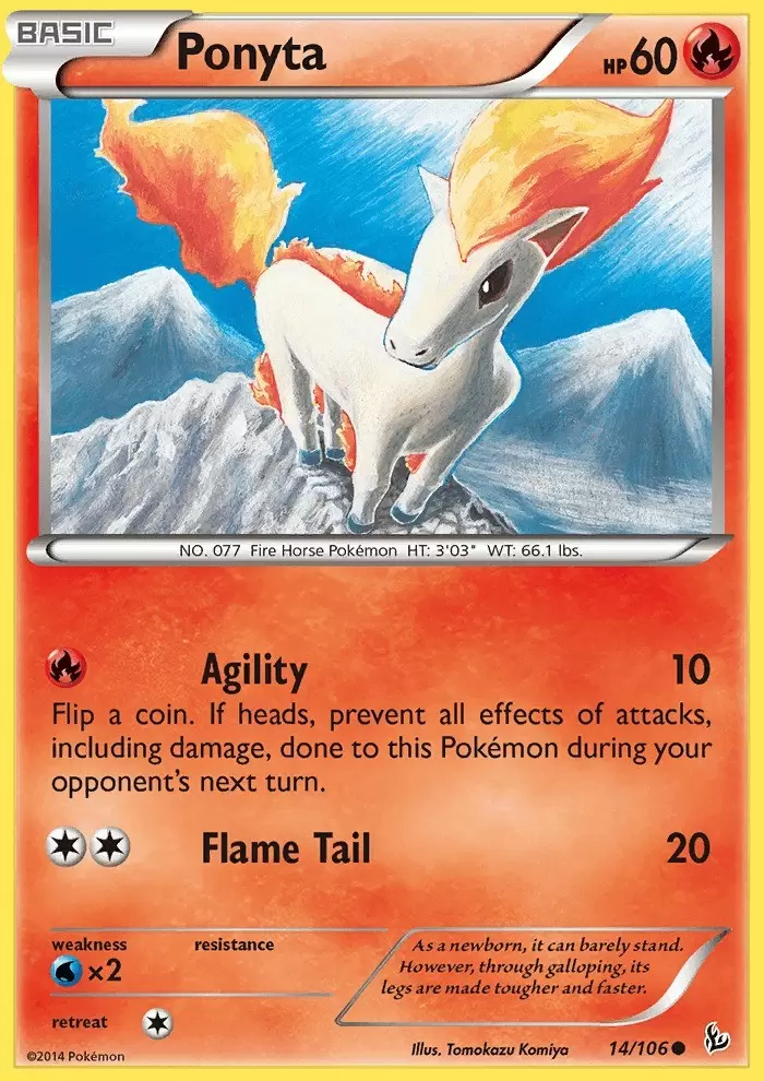 XY Flashfire - Ponyta