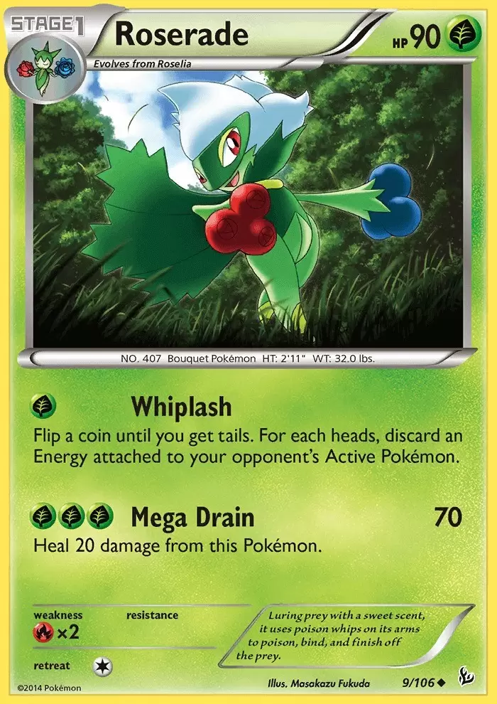 XY Flashfire - Roserade