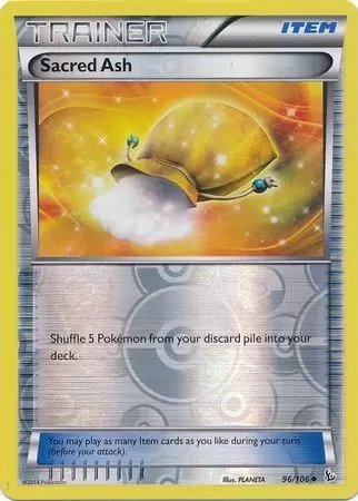 XY Flashfire - Sacred Ash Reverse