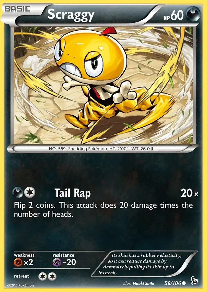 XY Flashfire - Scraggy