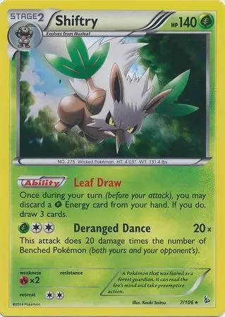 XY Flashfire - Shiftry Holo