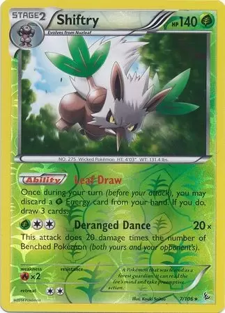 XY Flashfire - Shiftry Reverse