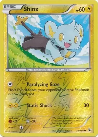 XY Flashfire - Shinx Reverse