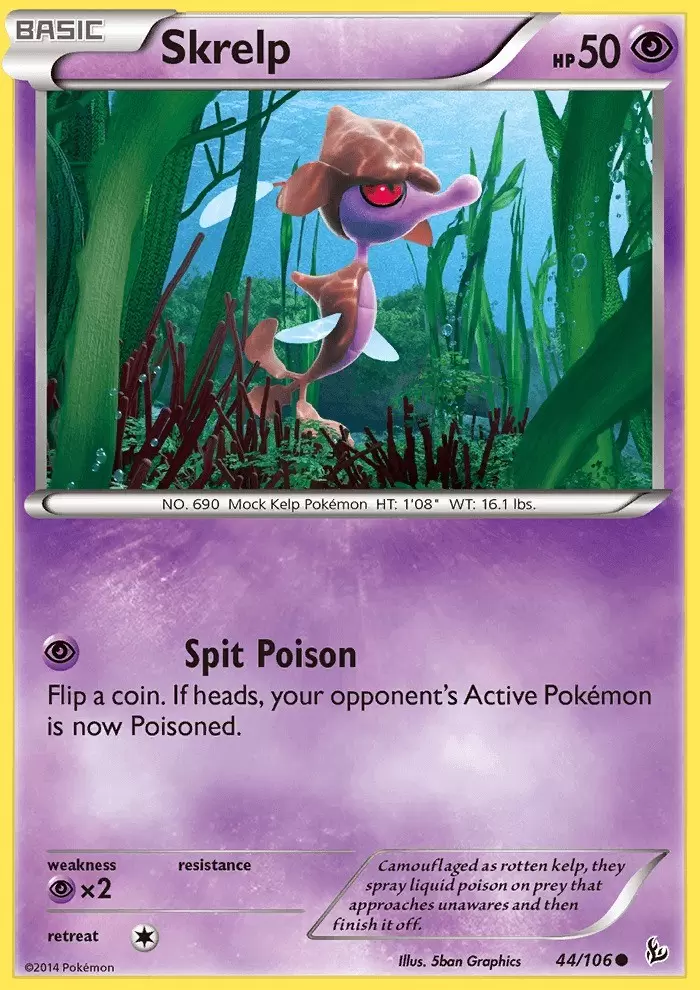 XY Flashfire - Skrelp