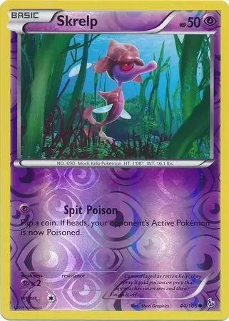 XY Flashfire - Skrelp Reverse