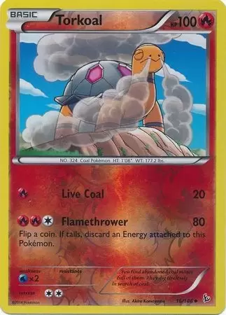 XY Flashfire - Torkoal Reverse