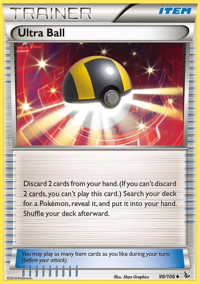 XY Flashfire - Ultra Ball