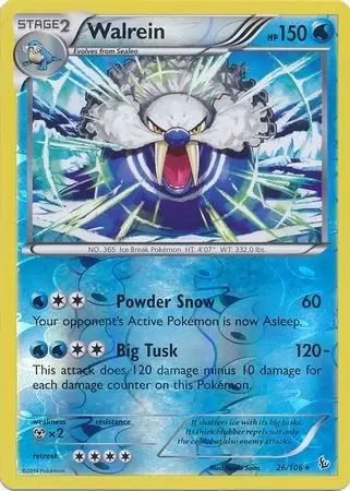 XY Flashfire - Walrein Reverse