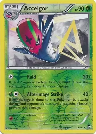 XY Furious Fists - Accelgor Reverse