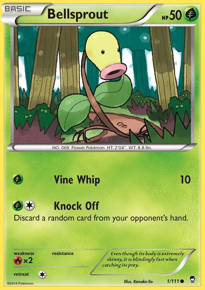 XY Furious Fists - Bellsprout
