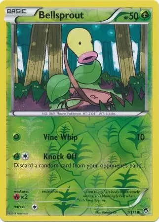 XY Furious Fists - Bellsprout Reverse