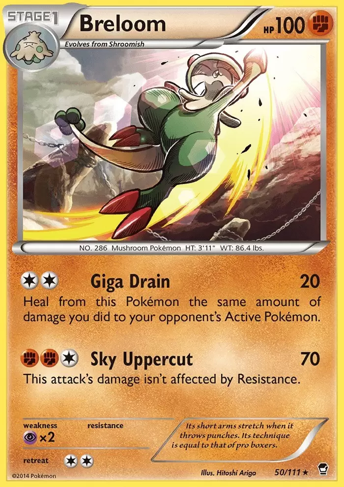XY Furious Fists - Breloom