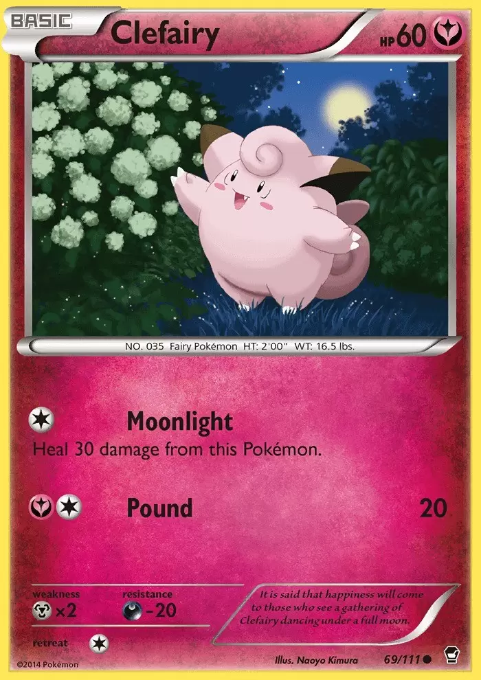 XY Furious Fists - Clefairy