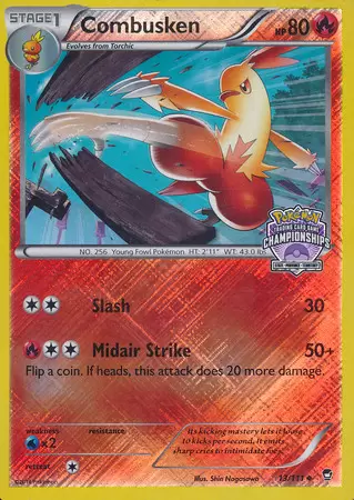XY Furious Fists - Combusken Reverse State, Providence & Territory Championships