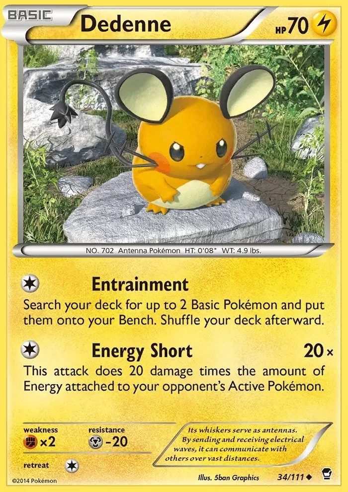 XY Furious Fists - Dedenne