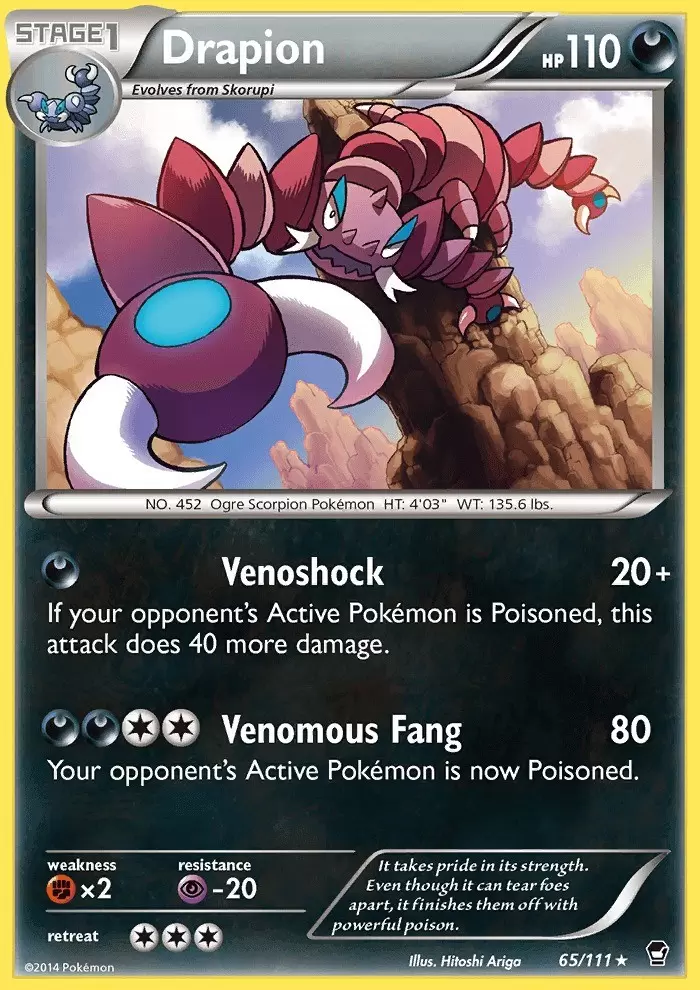 XY Furious Fists - Drapion