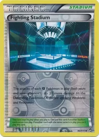 XY Furious Fists - Fighting Stadium Reverse